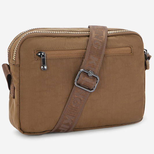 KIPLING Abanu M Zip Glorious Khaki Medium crossbody I5986-1MR