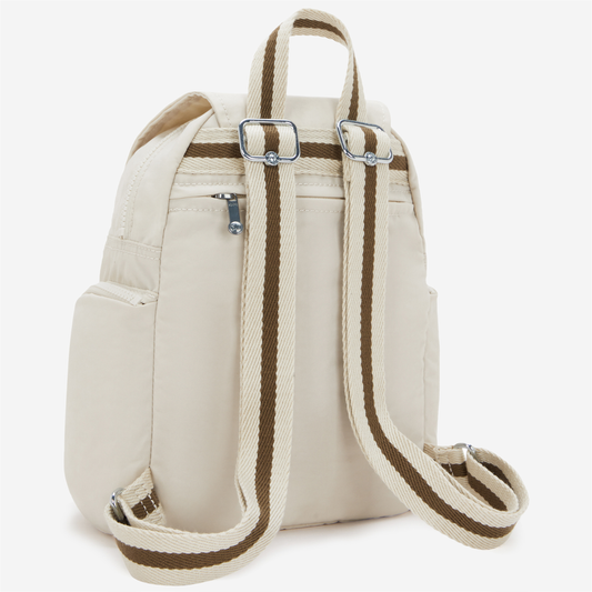 حقيبة ظهر صغيرة KIPLING City Zip Mini Soft Sand مع أحزمة قابلة للتعديل I6046-9LO