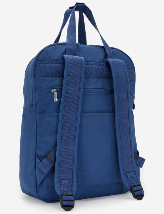 KIPLING Kazuki L حقيبة ظهر كاجوال باللون الأزرق الكبيرة (مع جيب للكمبيوتر المحمول) I9642-5PZ