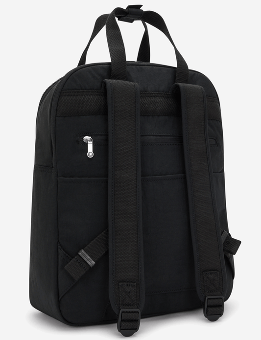 KIPLING كازوكي L حقيبة ظهر كبيرة سوداء (مع جيب للكمبيوتر المحمول) I9642-P39