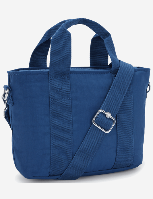 KIPLING حقيبة كتف صغيرة كاجوال زرقاء (مع حزام كتف قابل للإزالة) I7541-5PZ