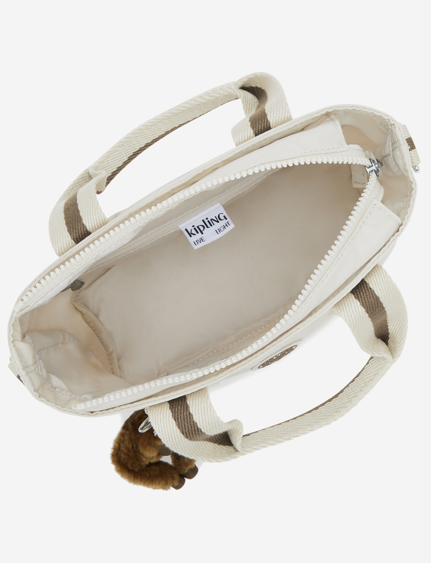 حقيبة كتف KIPLING Minta Soft Sand صغيرة (مع حزام كتف قابل للإزالة) I7541-9LO