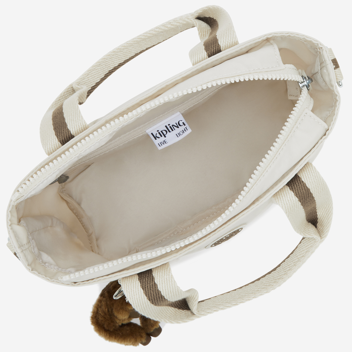 حقيبة كتف KIPLING Minta Soft Sand صغيرة (مع حزام كتف قابل للإزالة) I7541-9LO