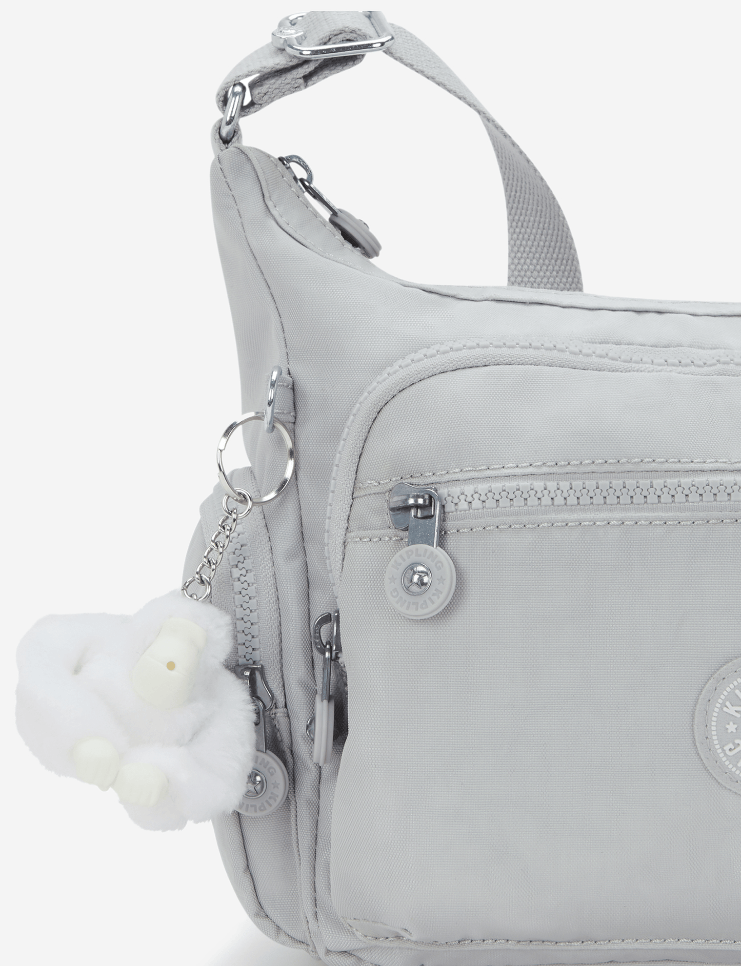 Kipling Gabbie S Easy Grey Medium Crossbody I2531-9RW