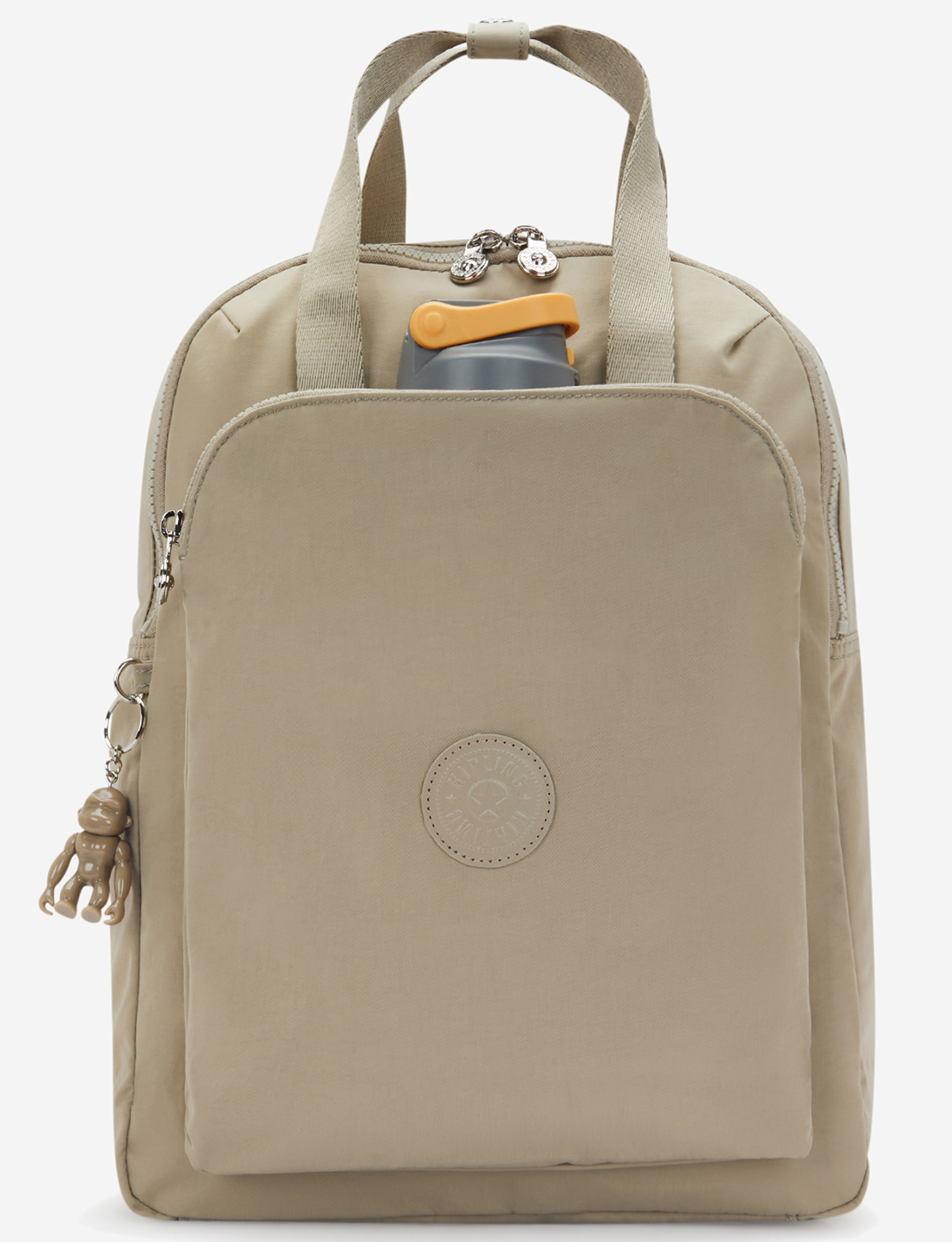 حقيبة ظهر كبيرة من KIPLING Kazuki L Boho Tan (مع جيب للكمبيوتر المحمول) I8050-1HX
