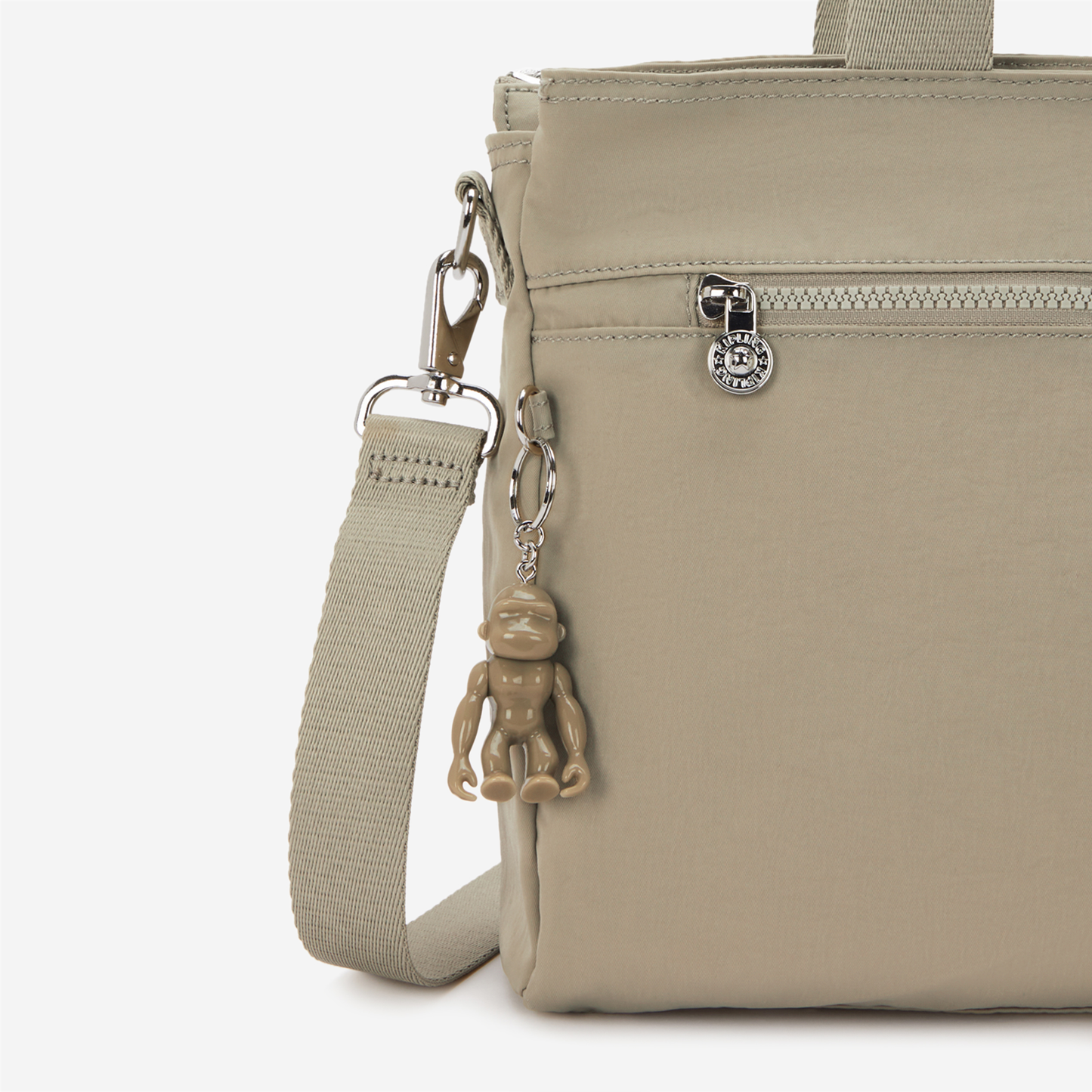 KIPLING Elysia Work S حقيبة عمل صغيرة بلون تان بوهو (مع حزام كتف قابل للإزالة) I8068-1HX