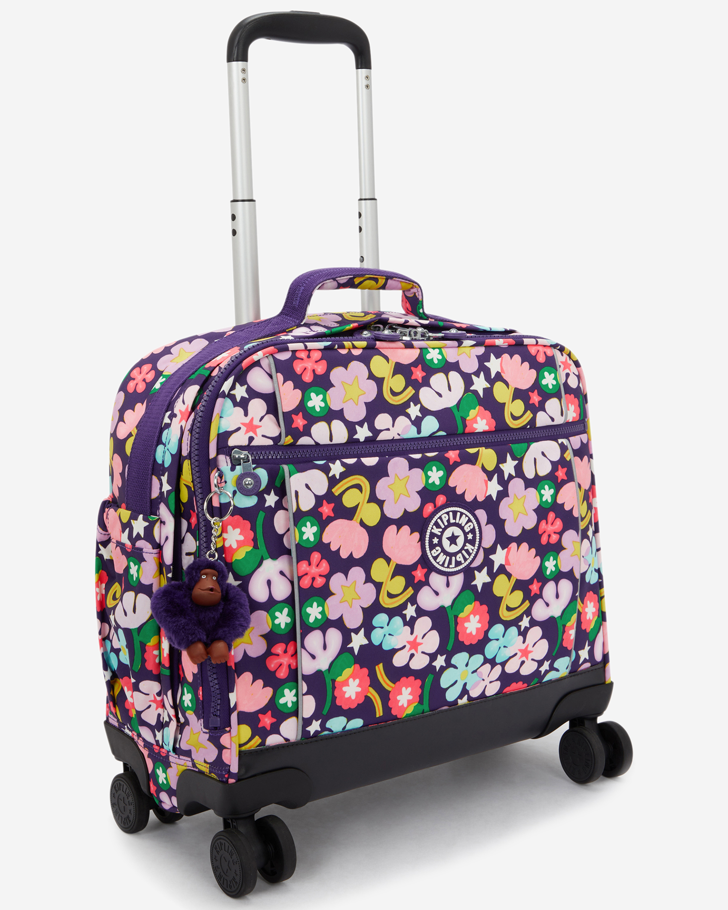 Kipling New Storia Fairy Flower Large Wheeled Bag I4847-9MO