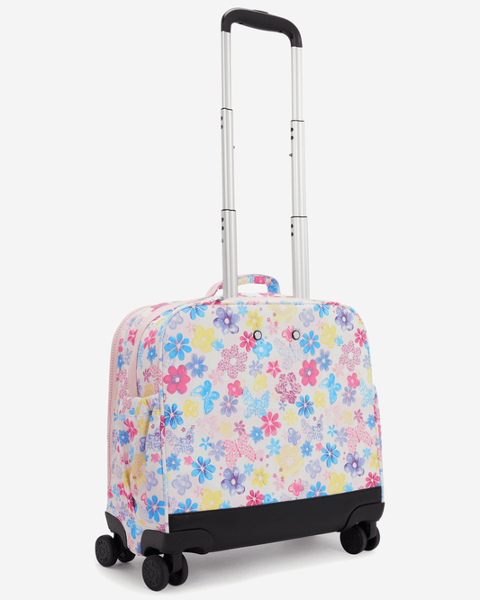 Kipling New Storia Flower Stamp حقيبة كبيرة بعجلات I4847-8EM
