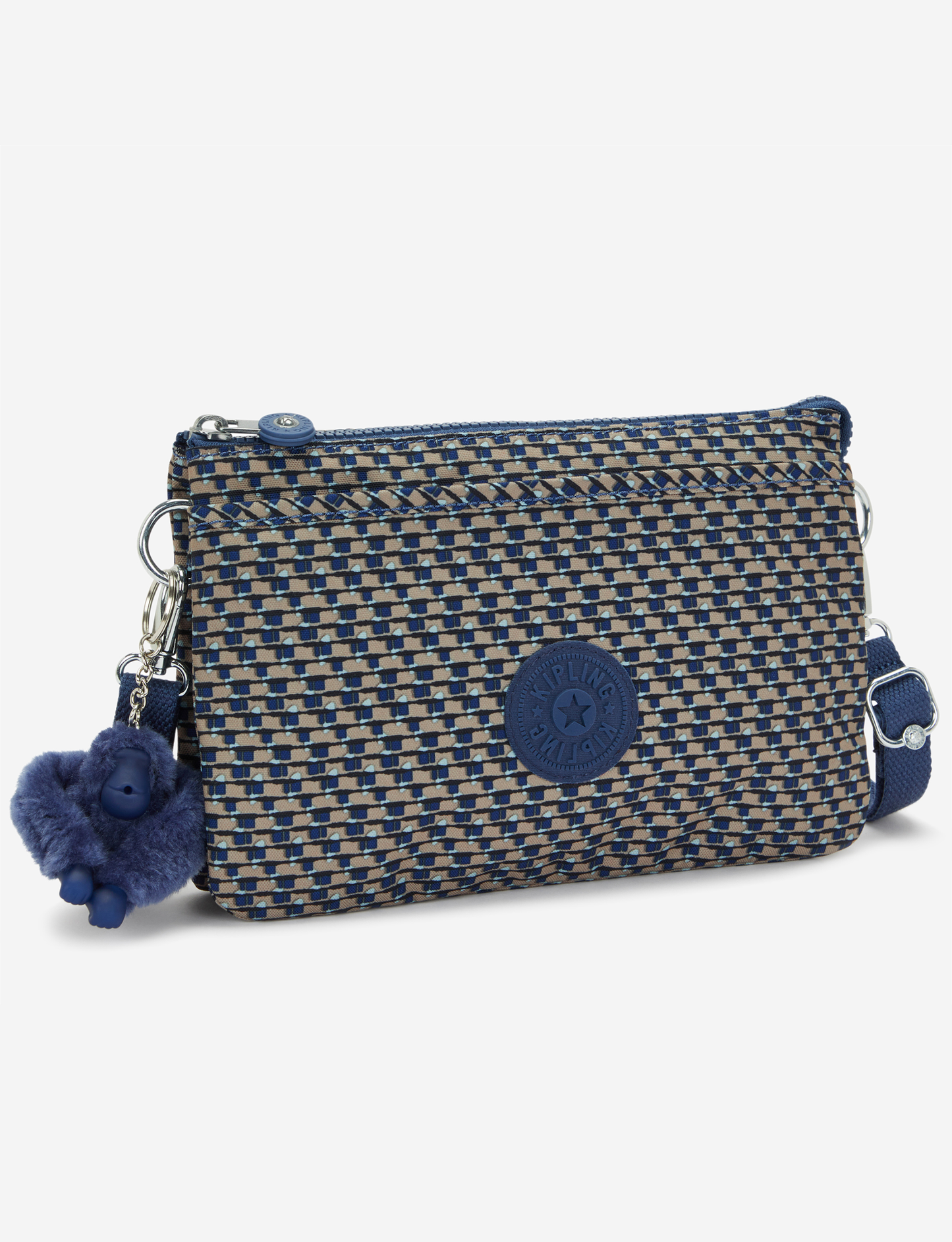 Kipling Riri Blue on Wire Small Crossbody (with Removable Shoulderstrap) I7780-9PC