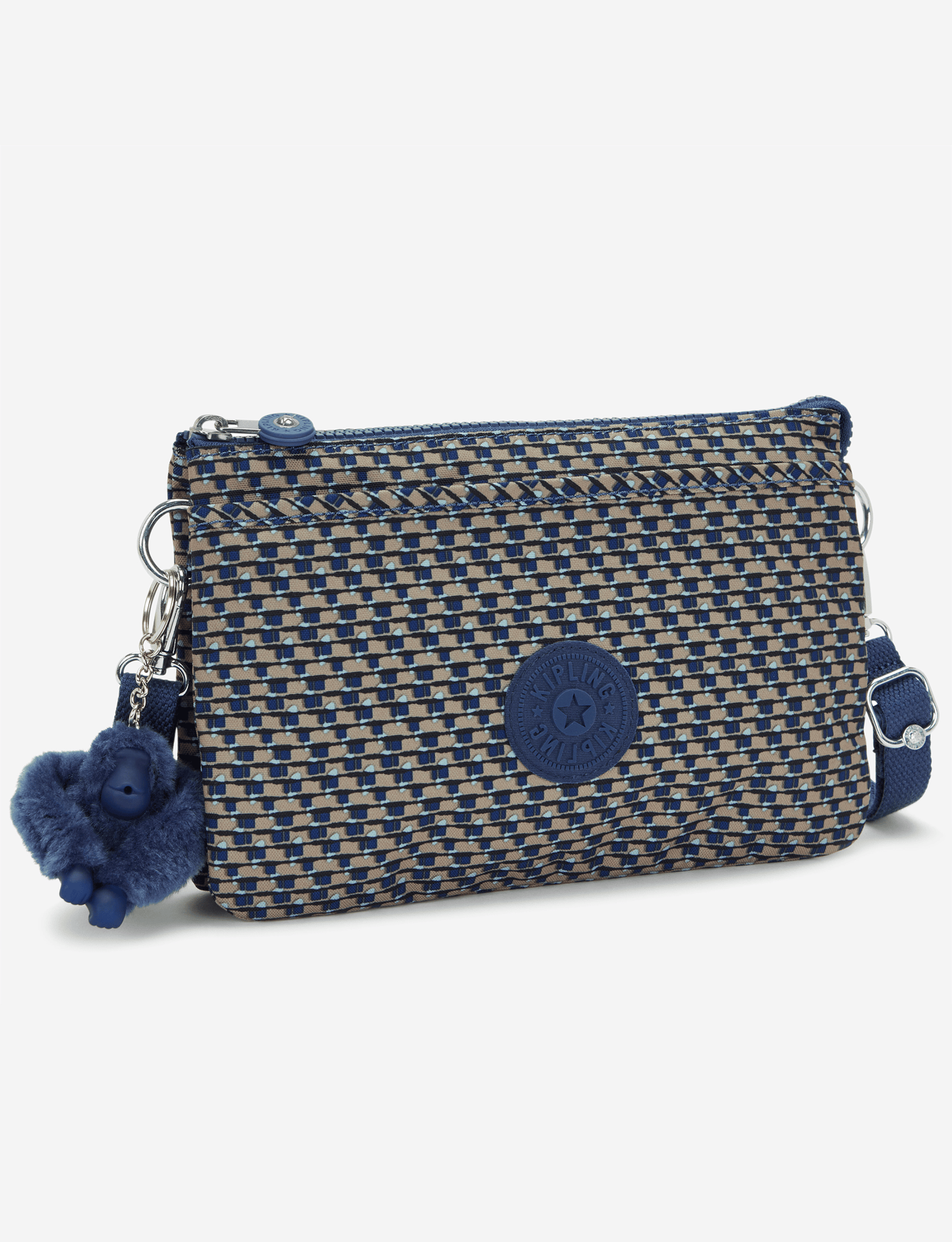 Kipling Riri Blue on Wire Small Crossbody (with Removable Shoulderstrap) I7780-9PC