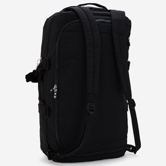 KIPLING Jonis M Up Black Noir Medium weekender (convertable to backpack) I9588-P39