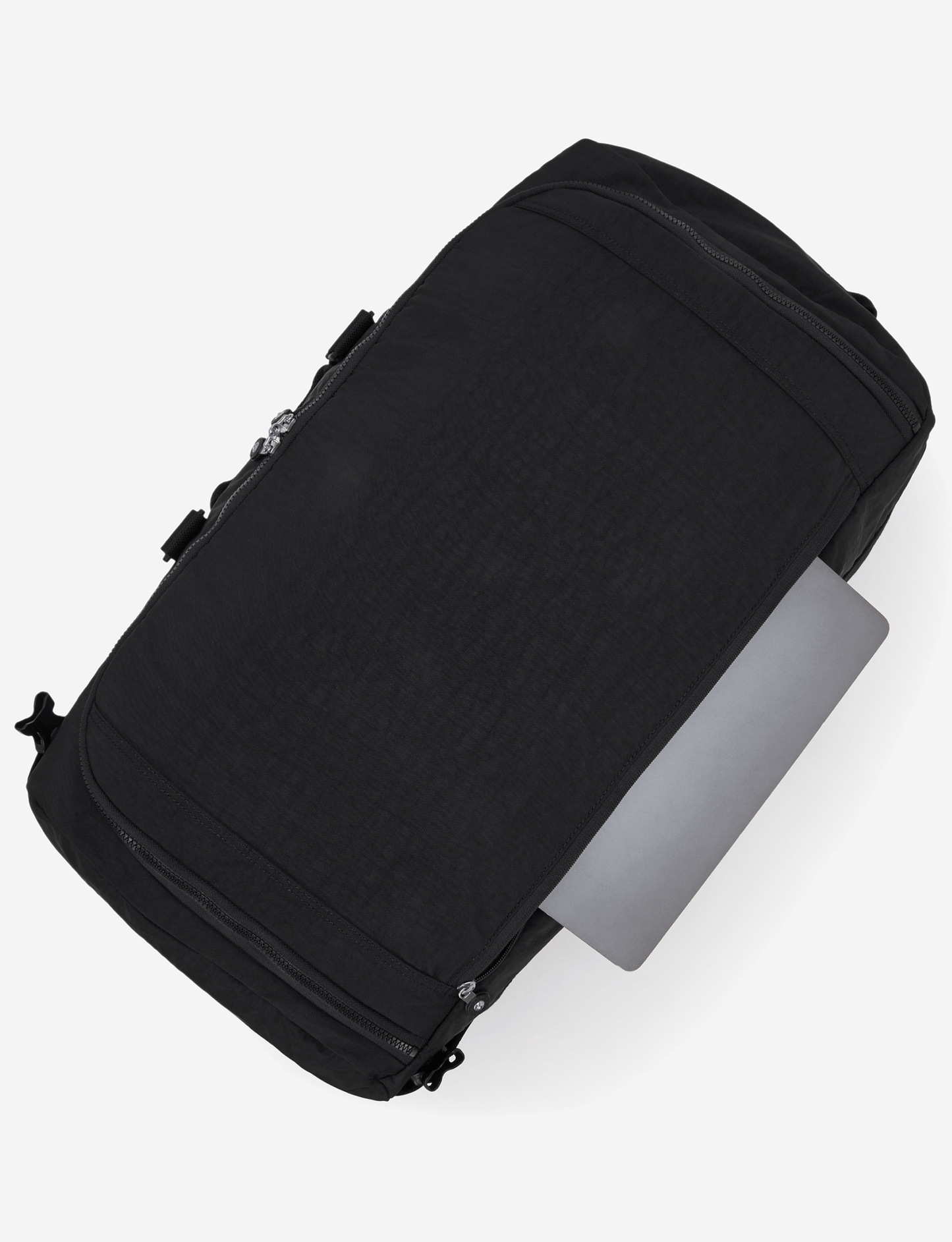 KIPLING Jonis M Up Black Noir حقيبة سفر متوسطة (قابلة للتحويل إلى حقيبة ظهر) I9588-P39