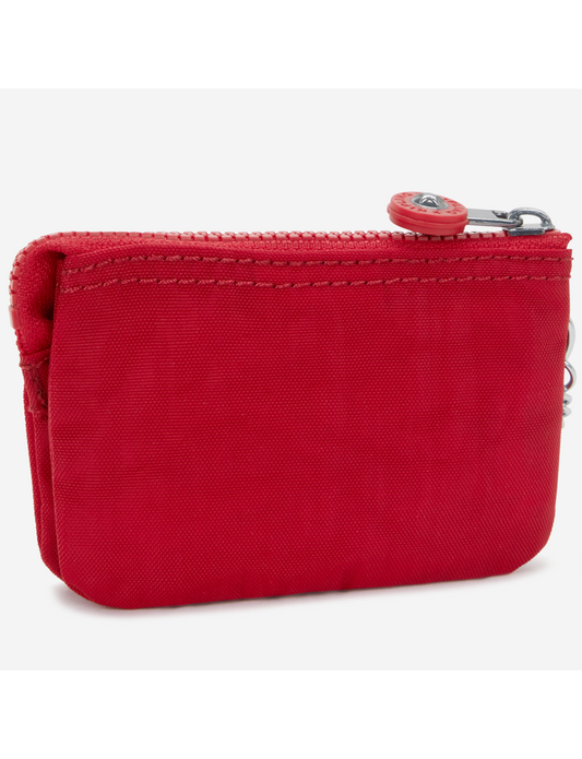 KIPLING Mini Creativity Ruby Red Small Purse with Keychain I3810-1NW