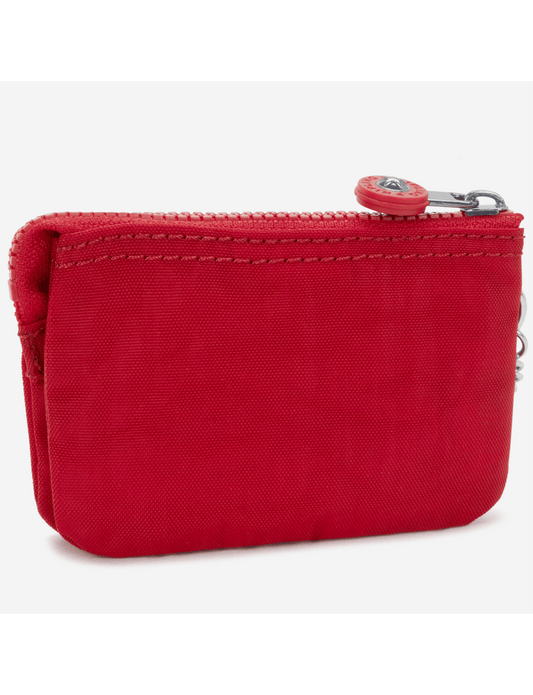 KIPLING محفظة صغيرة Creativity Ruby Red مع ميدالية مفاتيح I3810-1NW