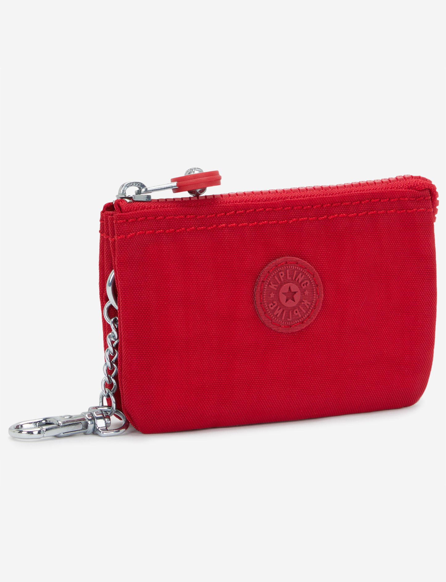 KIPLING Mini Creativity Ruby Red Small Purse with Keychain I3810-1NW