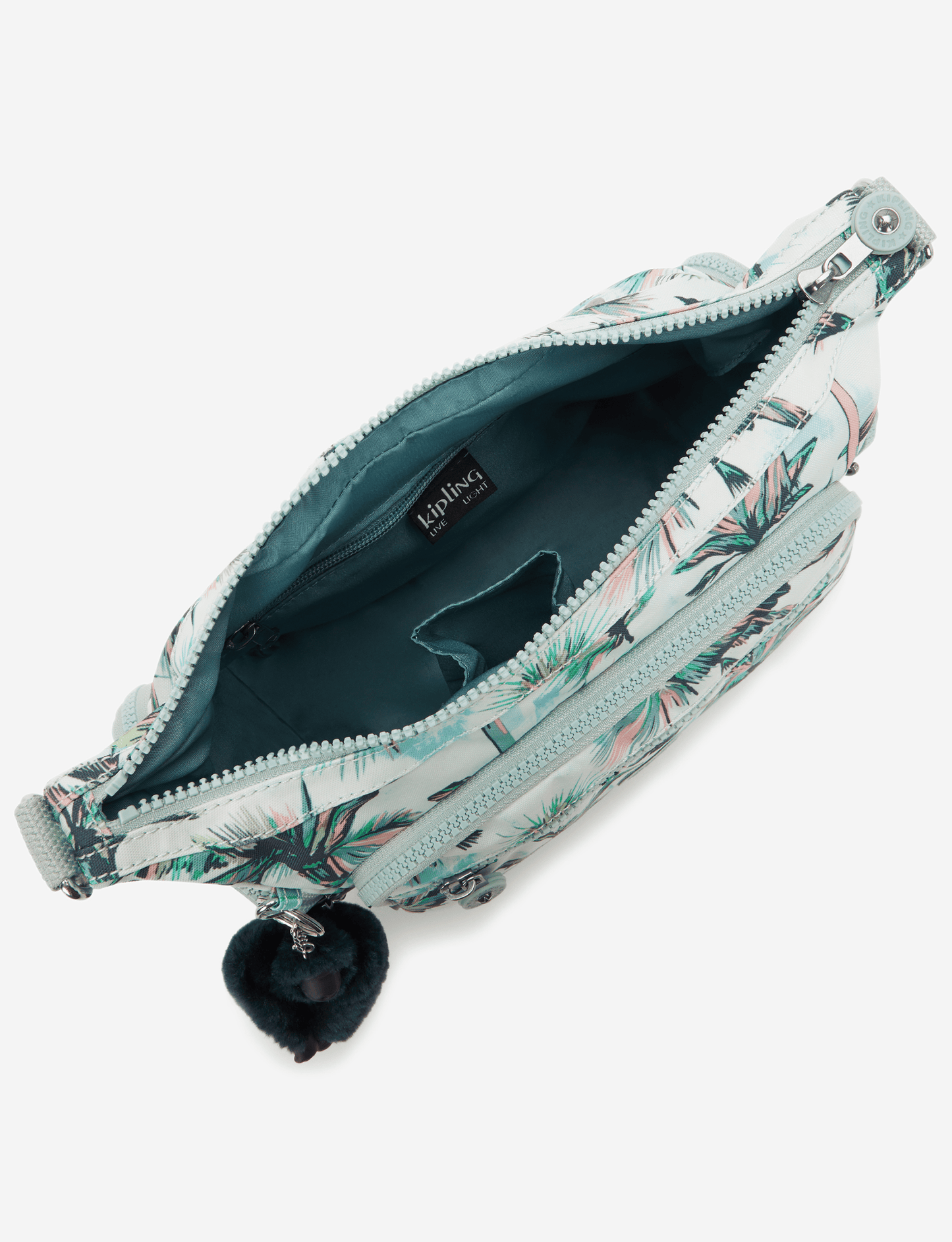 Kipling Gabbie S More Palm Trees Medium Crossbody I3759-8DJ