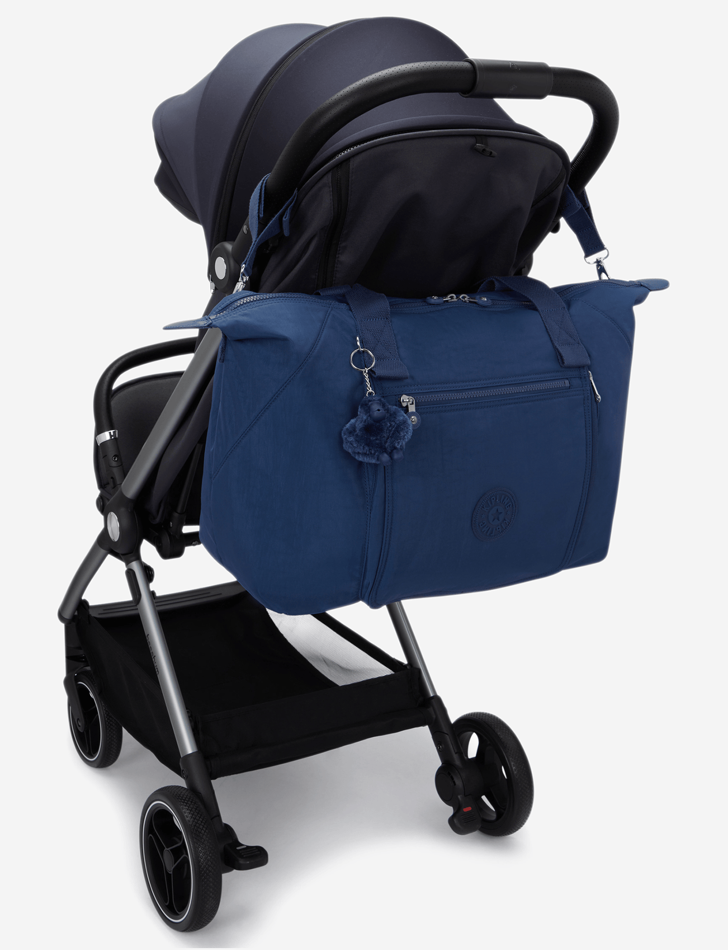 KIPLING حقيبة أطفال New Art M Casual Blue كبيرة (مع سجادة تغيير) I9928-5PZ