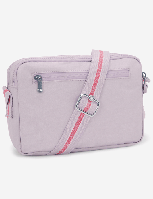 KIPLING Abanu M Lilac Shimmer حقيبة كروس متوسطة I6831-9GO