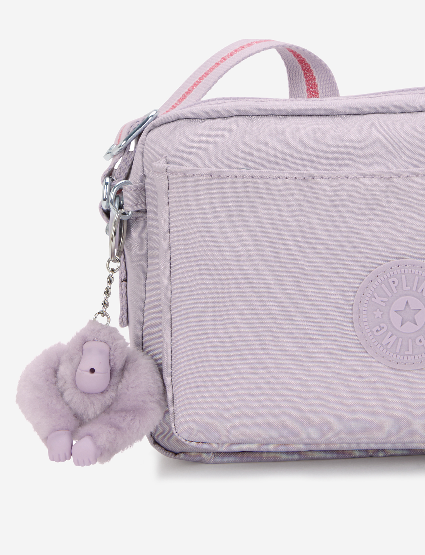 KIPLING Abanu M Lilac Shimmer حقيبة كروس متوسطة I6831-9GO