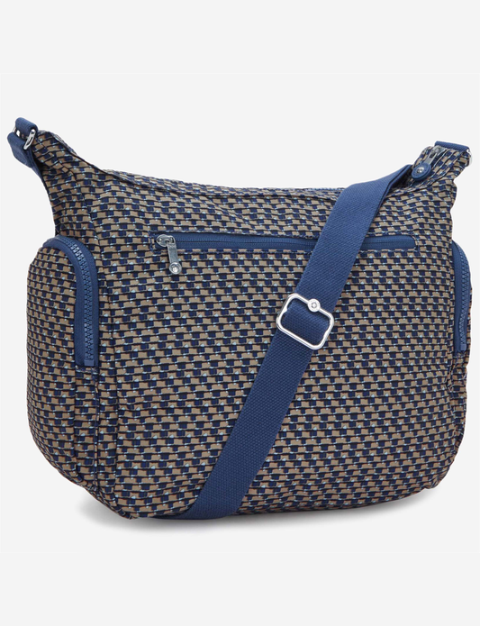 حقيبة كروسبودي كبيرة KIPLING Gabb Blue on Wire I6525-9PC