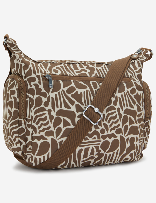 KIPLING Gabb Cocktail كاكي كبيرة كروسبودي I6525-9GD