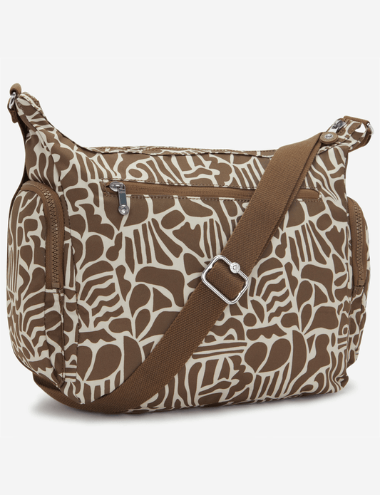 KIPLING Gabb Cocktail كاكي كبيرة كروسبودي I6525-9GD