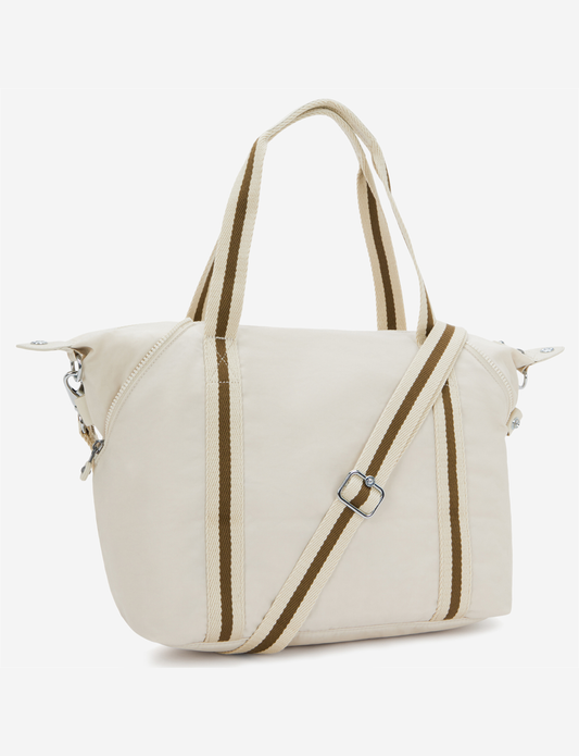 حقيبة يد متوسطة KIPLING Art Soft Sand (مع حزام كتف قابل للإزالة) 10619-9LO