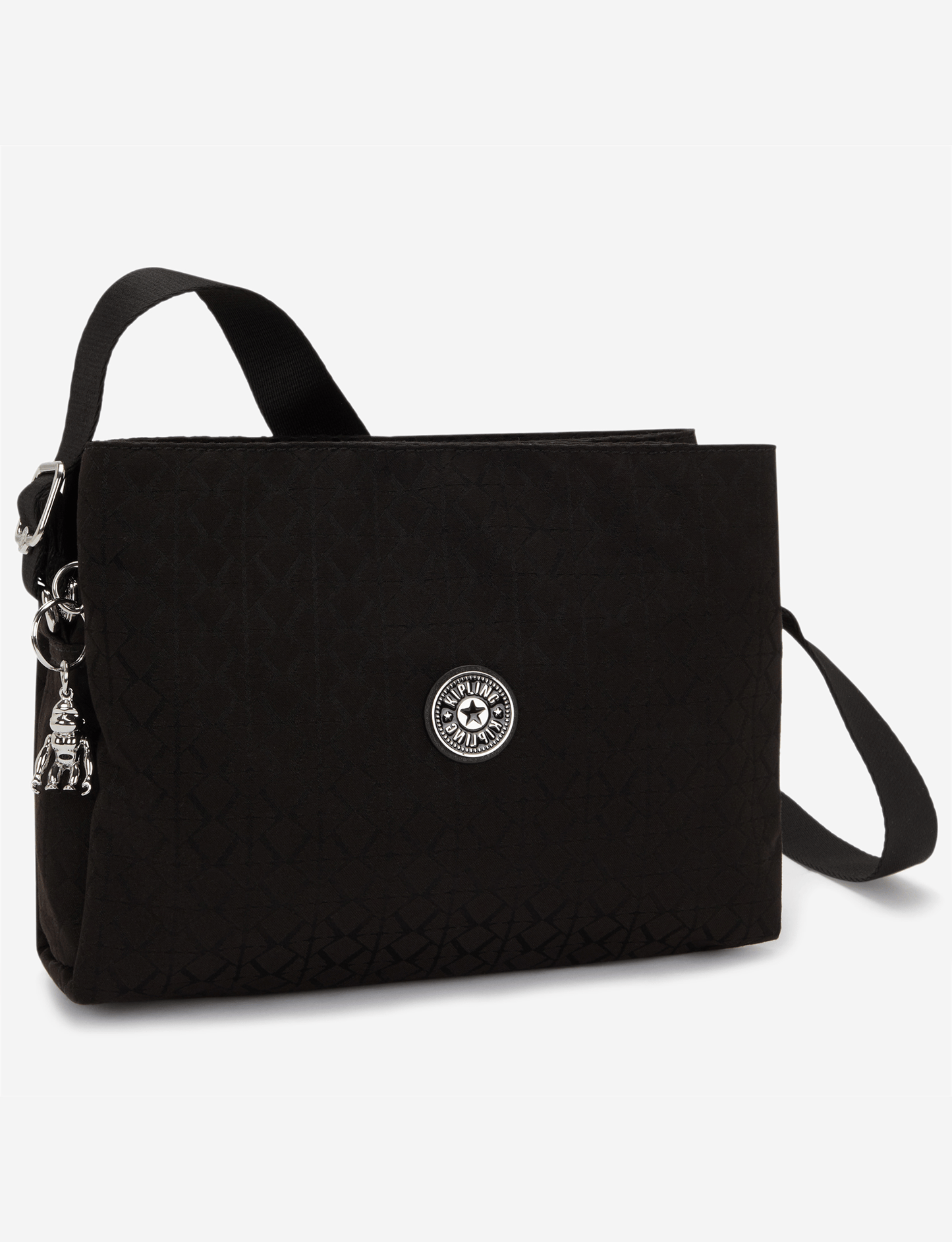 KIPLING فابيا نوير سيجن جاي كيو متوسط حقيبة كروس I9846-4NW