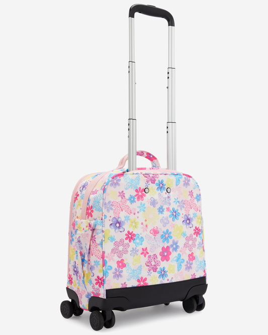 Kipling New Storia S Flower Stamp Medium Wheeled Bag I8671-8EM