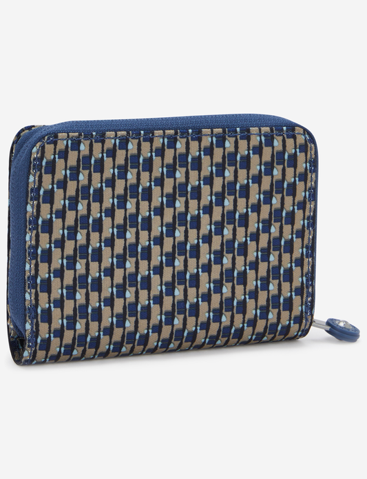 KIPLING Money Love Blue on Wire Medium Wallet I6791-9PC