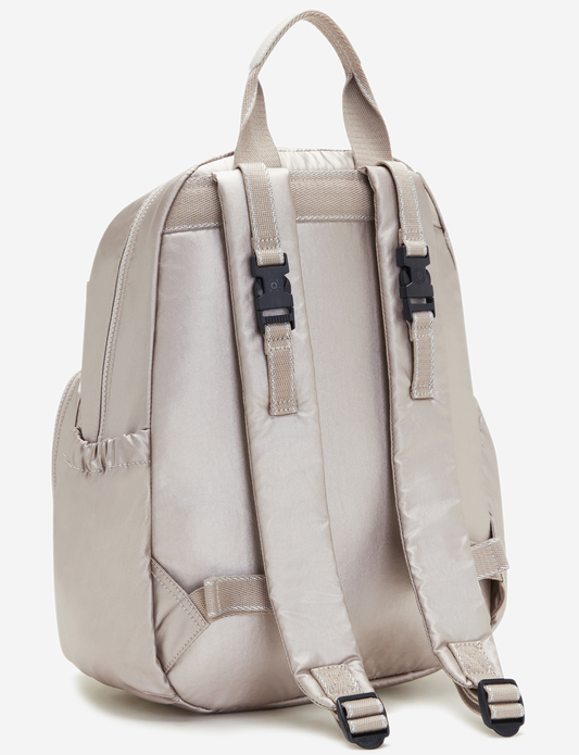 KIPLING Maisie Metallic Glow Medium حقيبة ظهر للأطفال (مع حصيرة تغيير الحفاضات) I5294-48I