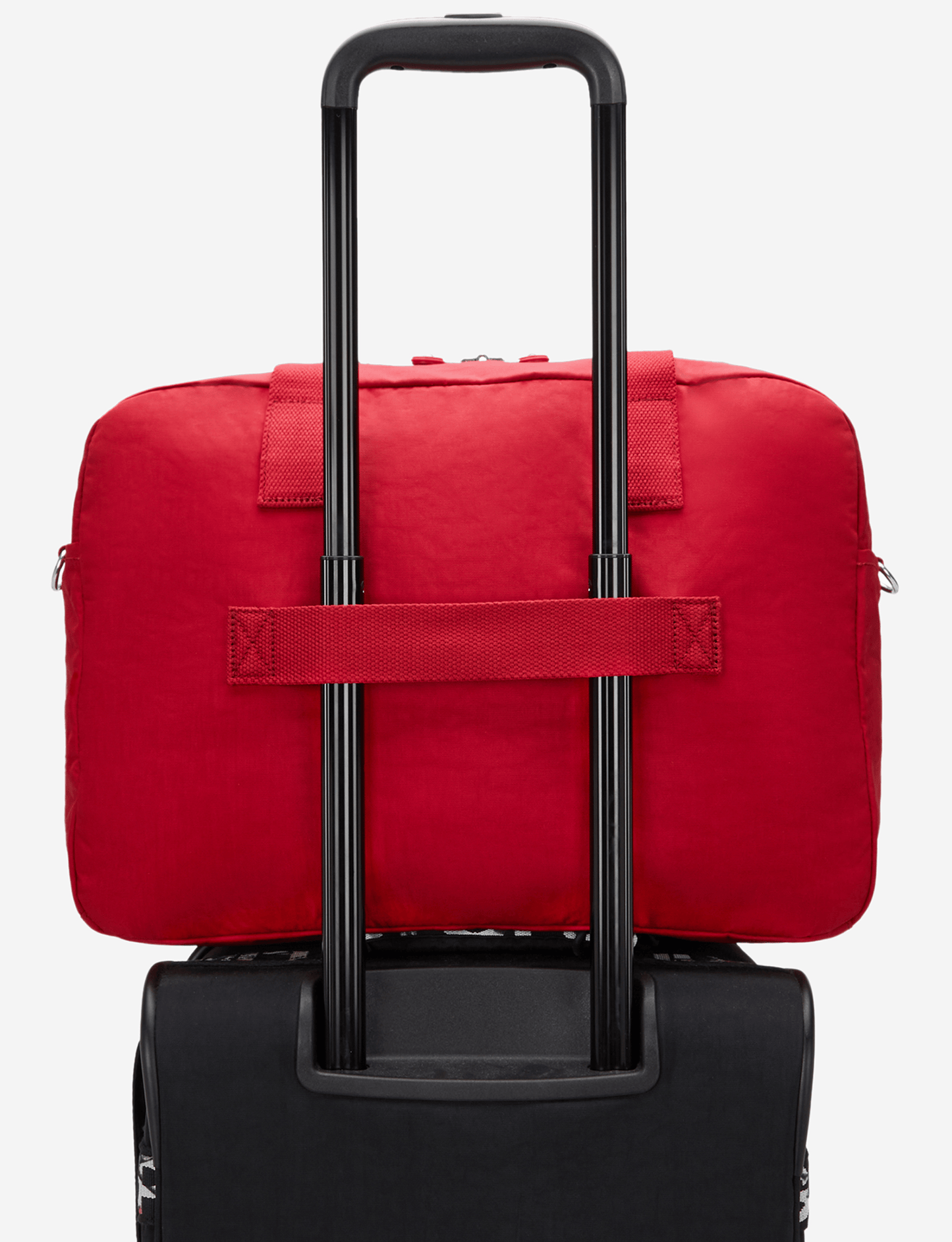 KIPLING Defea Xl حقيبة عطلة نهاية الأسبوع متوسطة الحجم بلون أحمر ياقوتي I3958-1NW