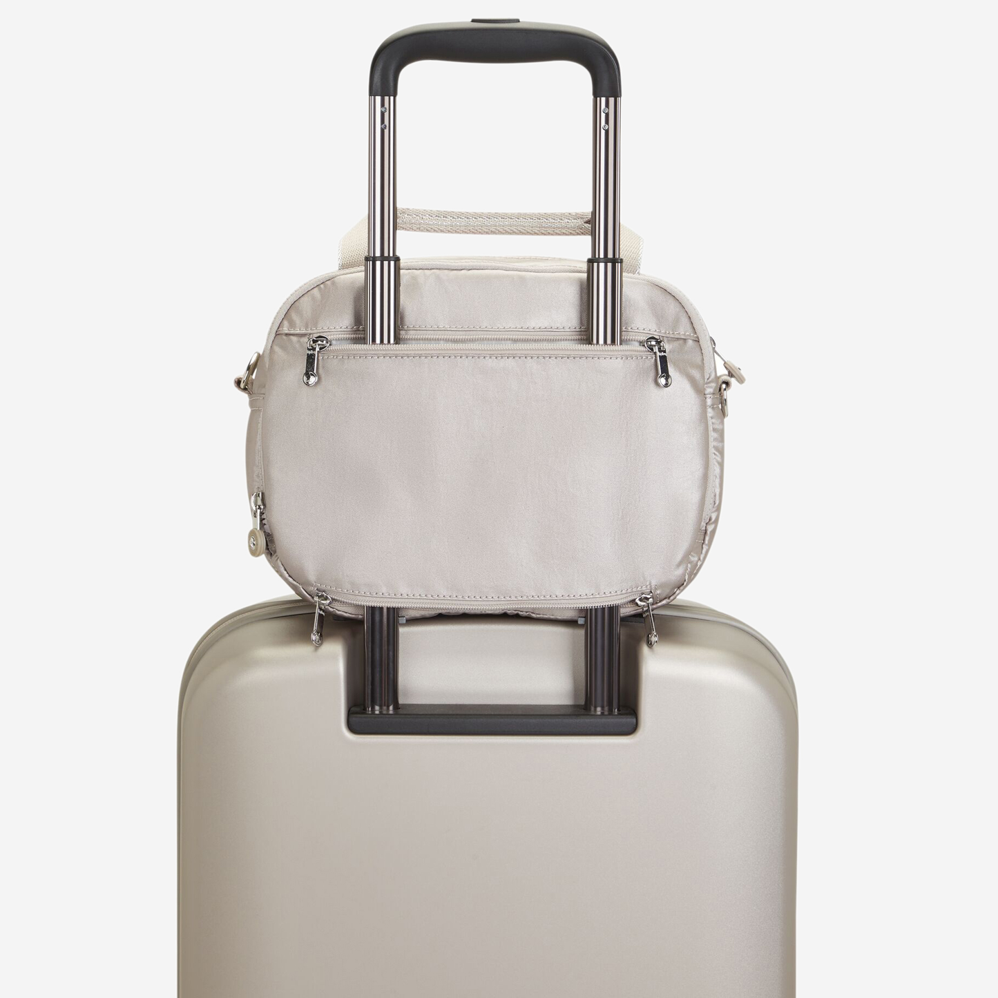 KIPLING Palmbeach Metallic Glow Large toiletry bag (with trolley sleeve) 25747-48I