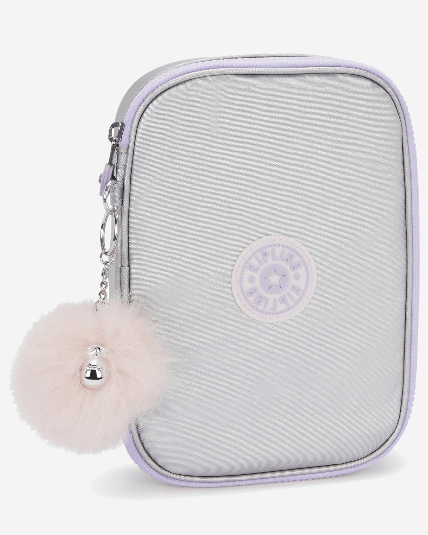 Kipling 100 Pens Silver Glow Met حقيبة أقلام كبيرة I3624-54M