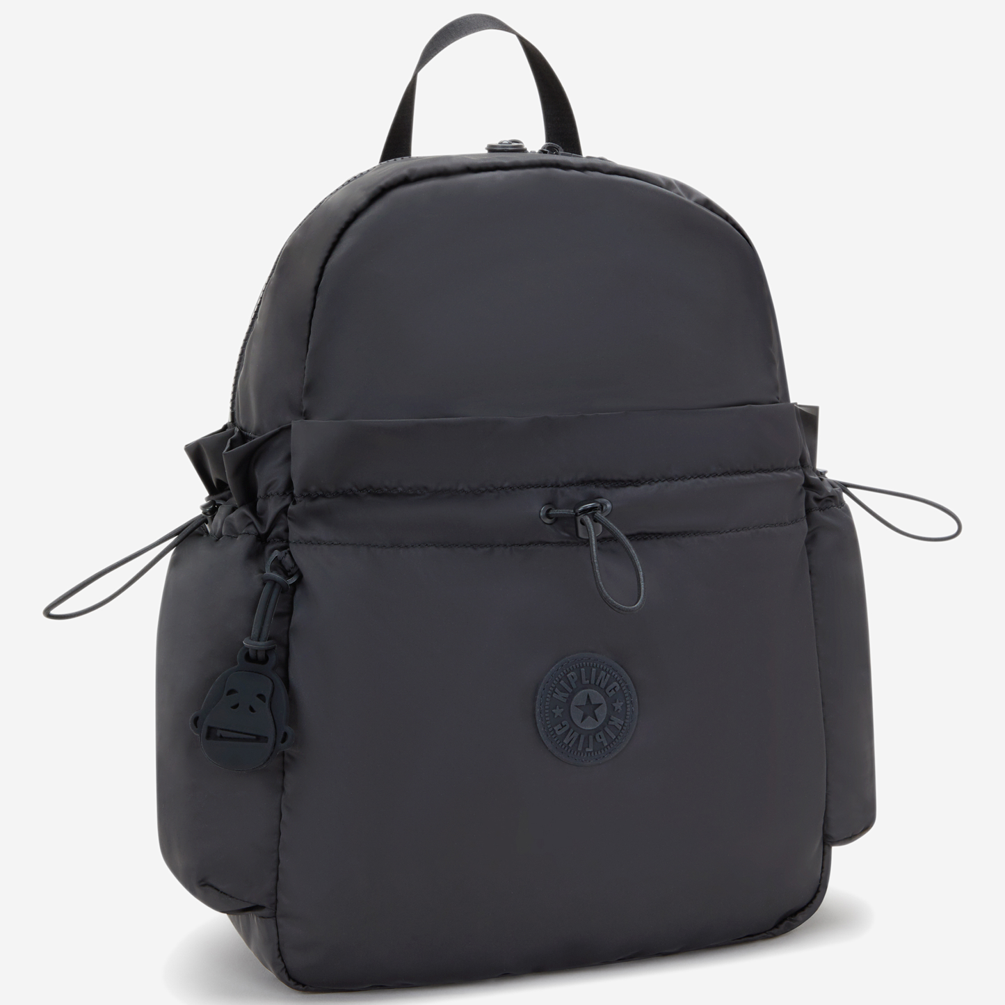 KIPLING أميتا سيمبلي بلاك حقيبة ظهر متوسطة بجيوب برباط I8172-4RZ