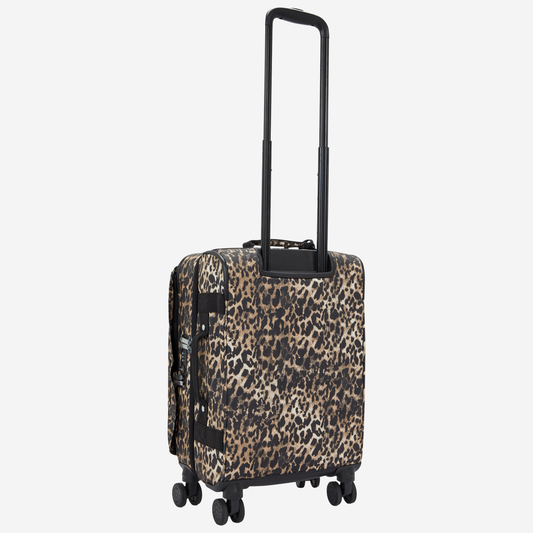 KIPLING Spontaneous S Wild Leopard Small wheeled luggage I7211-6JP