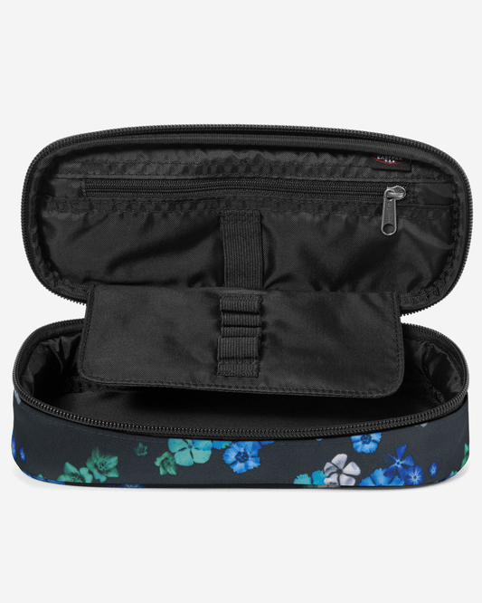 Eastpak حافظة أقلام أوفال سينغل بتصميم الزهور والأسود
