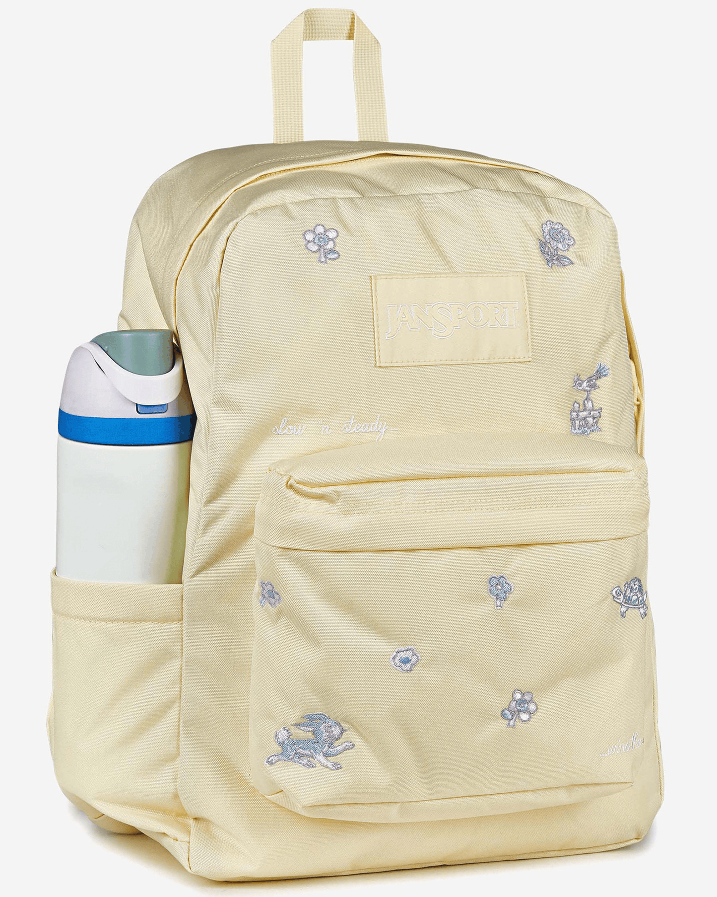 حقيبة ظهر JanSport Superbreak Plus Fx Slow N Steady المطرزة