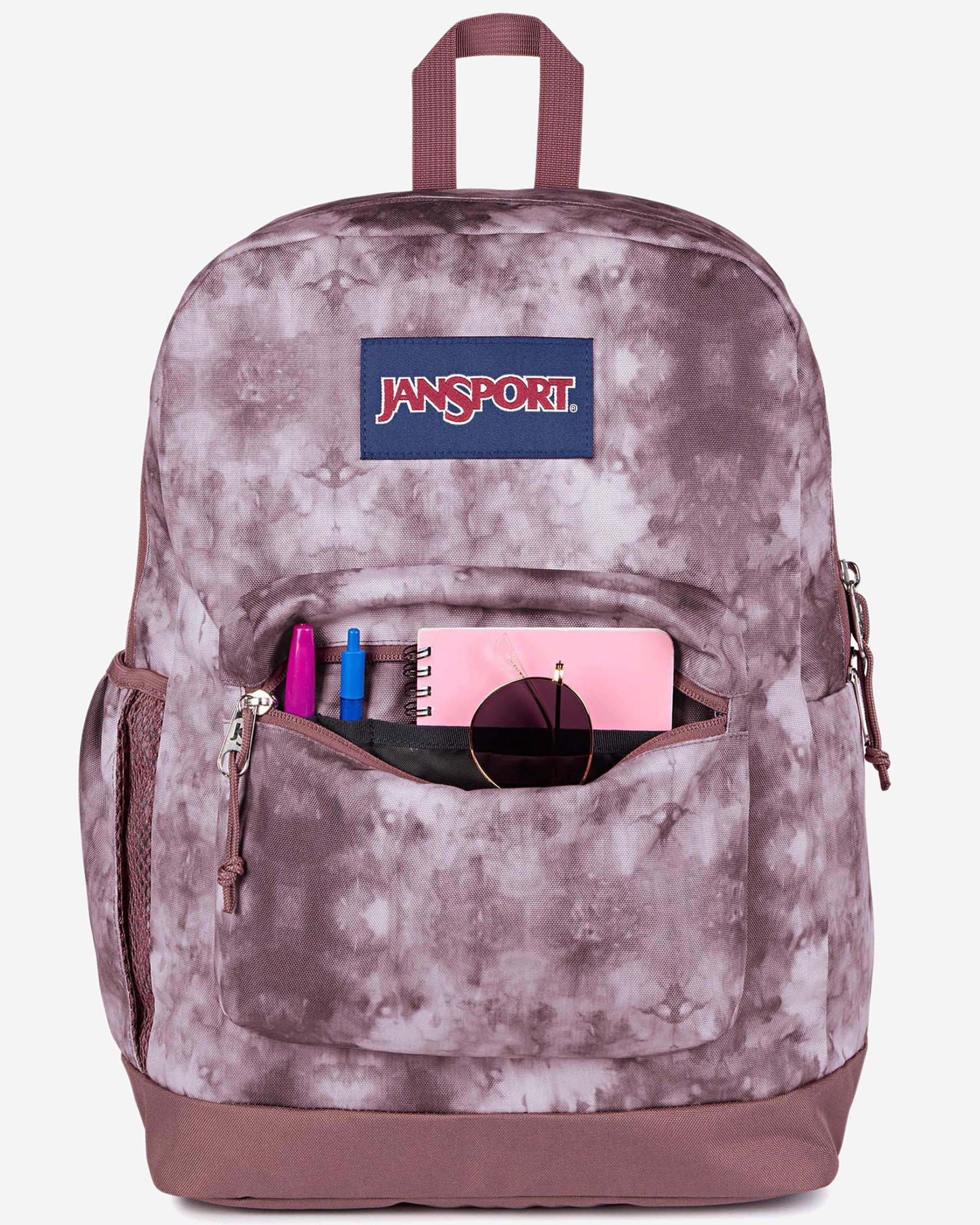 JanSport Cross Town Plus Ice Dye Mahogany Haze Backpack