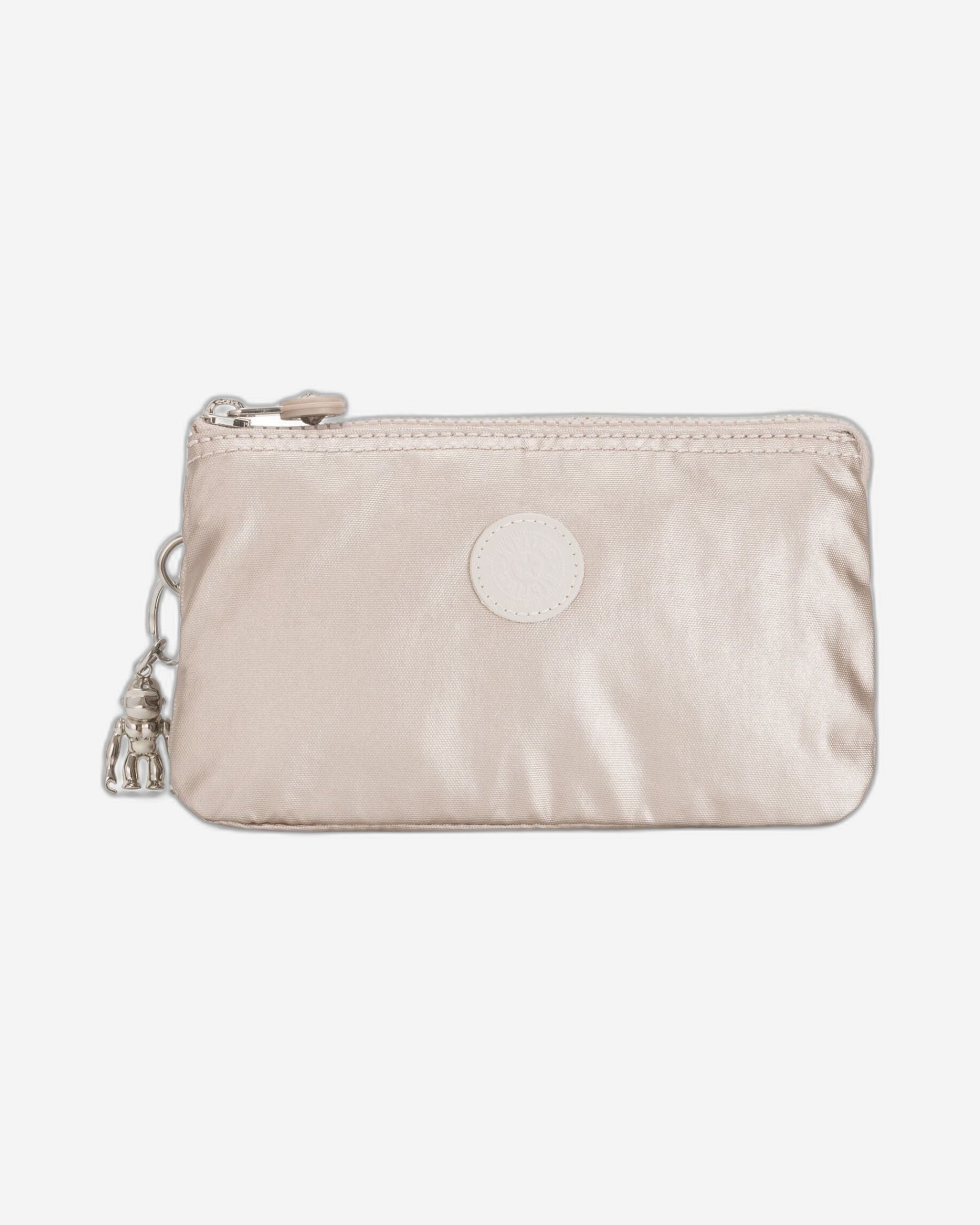 محفظة كيبلينج كرييتيفيتي إل كبيرة لامعة معدنية C213093-48I