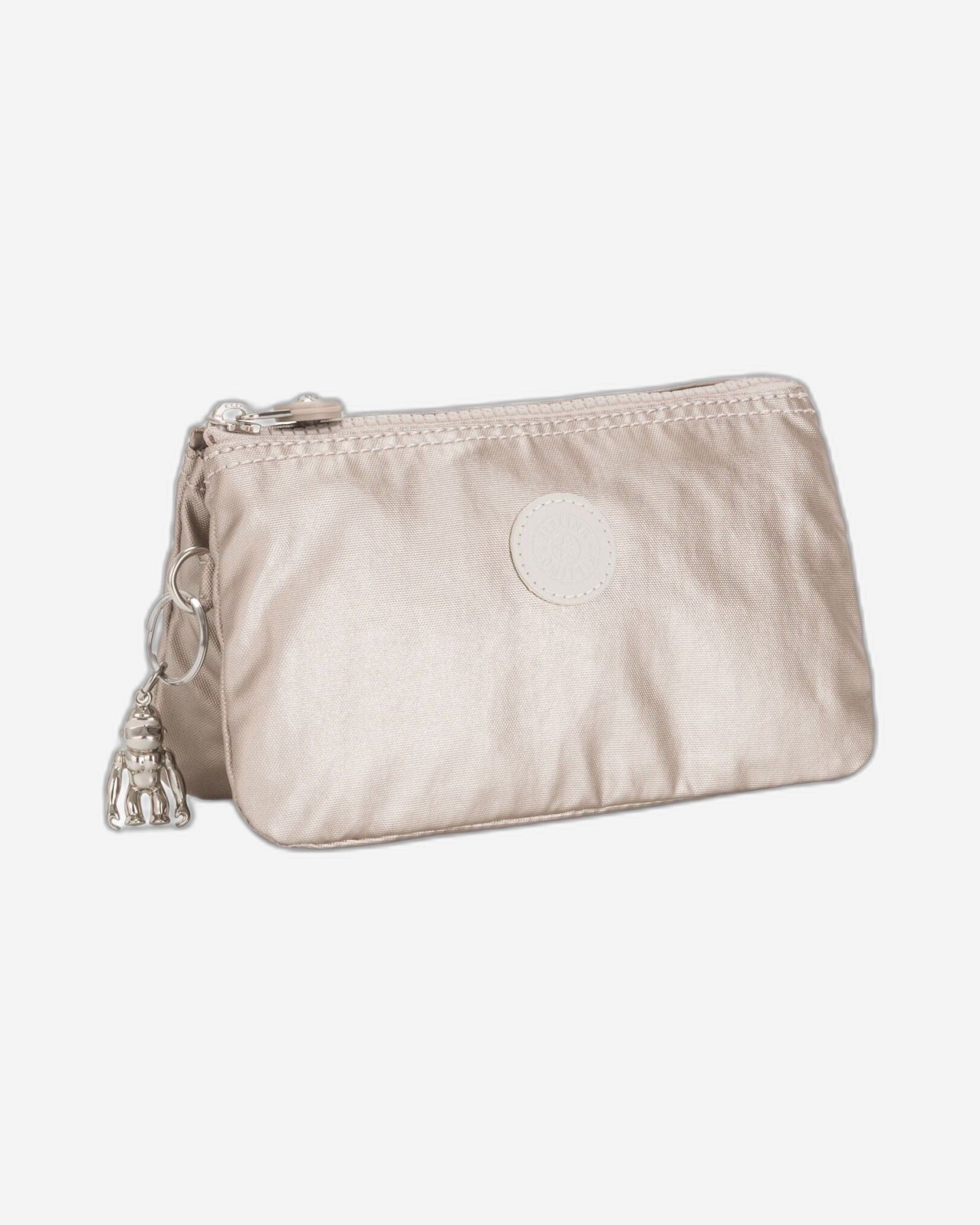 محفظة كيبلينج كرييتيفيتي إل كبيرة لامعة معدنية C213093-48I