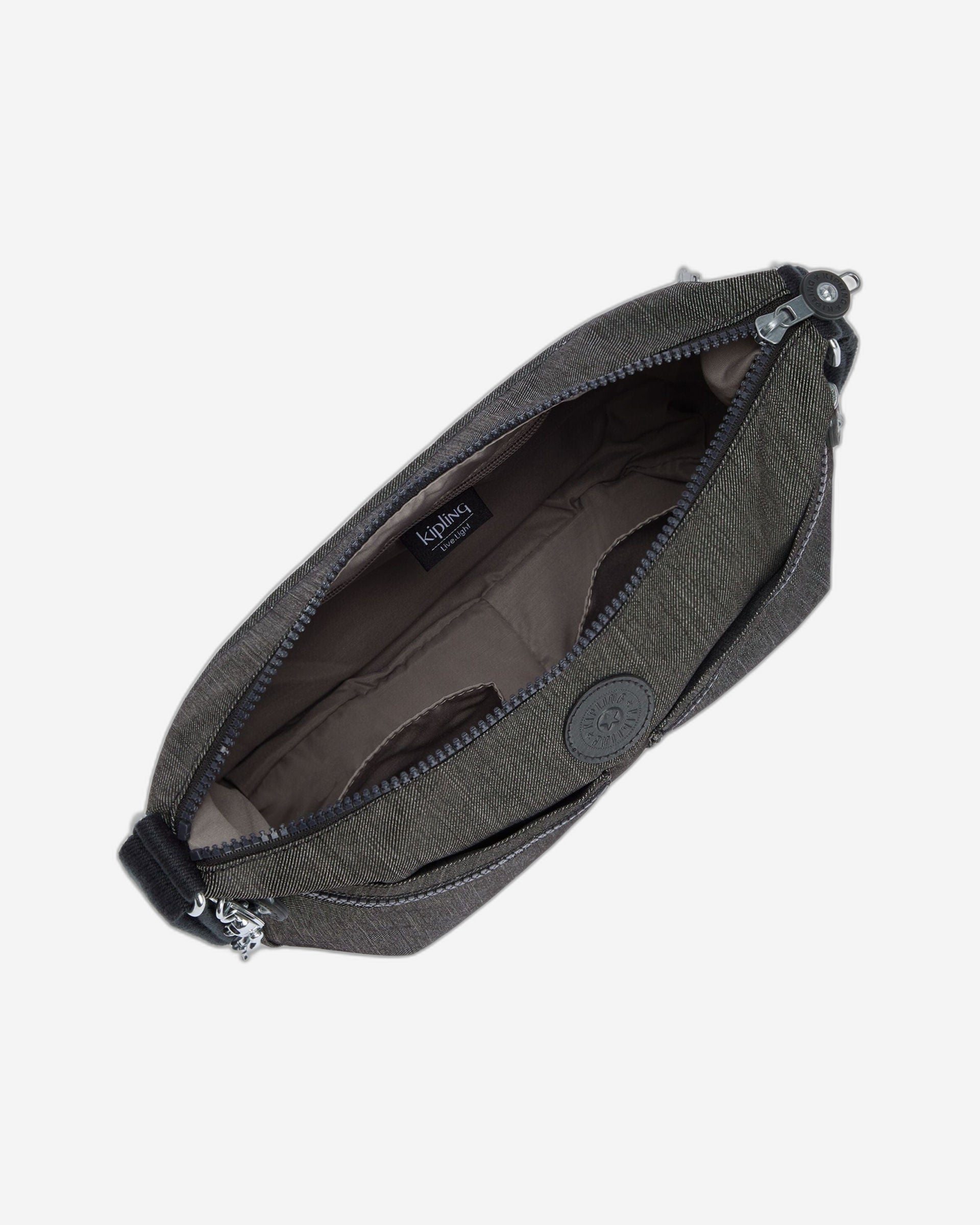 حقيبة كيبلينج إيزيلا متوسطة الحجم بلون أسود فلفلي C2I4803-78S