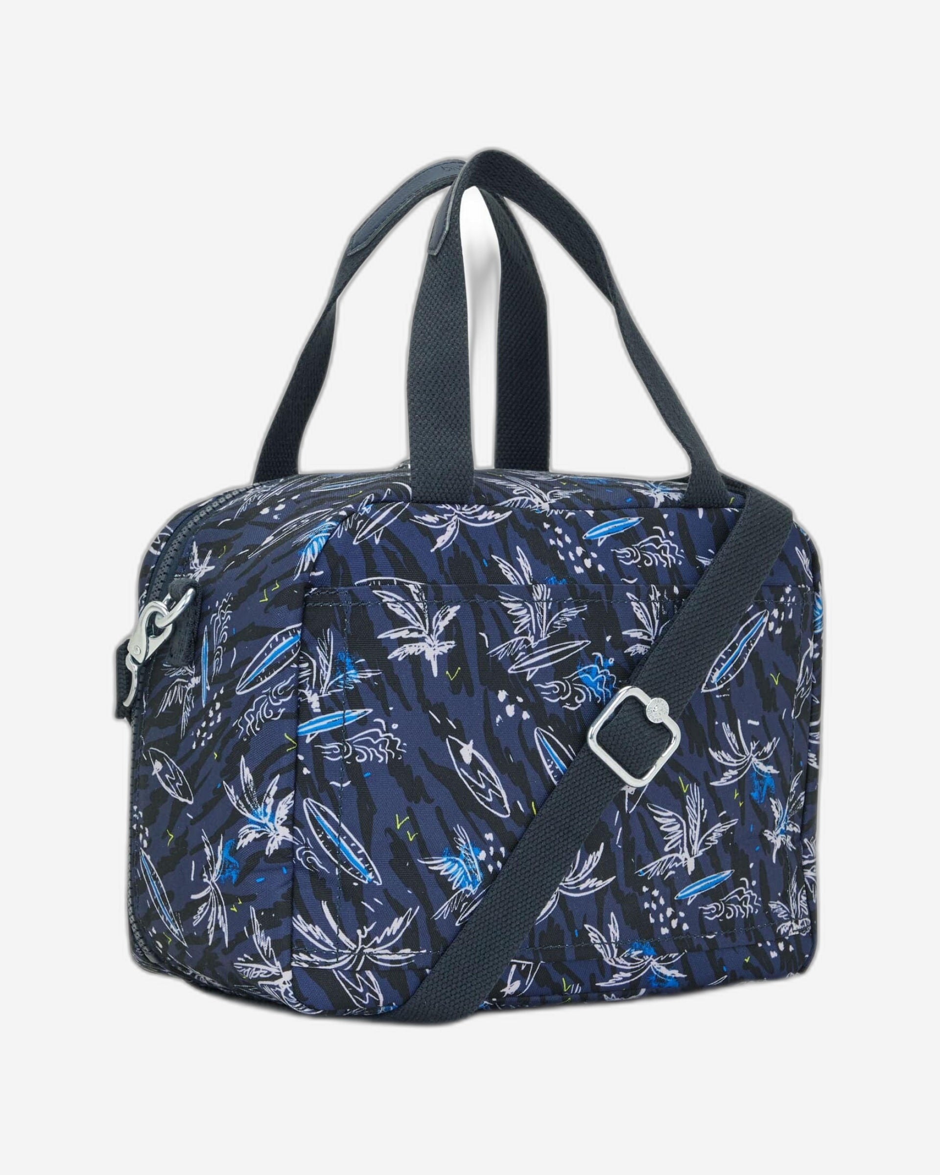 حقيبة غداء كبيرة Kipling Miyo Surf Sea Print مع جراب عربة C2I2989-Y70
