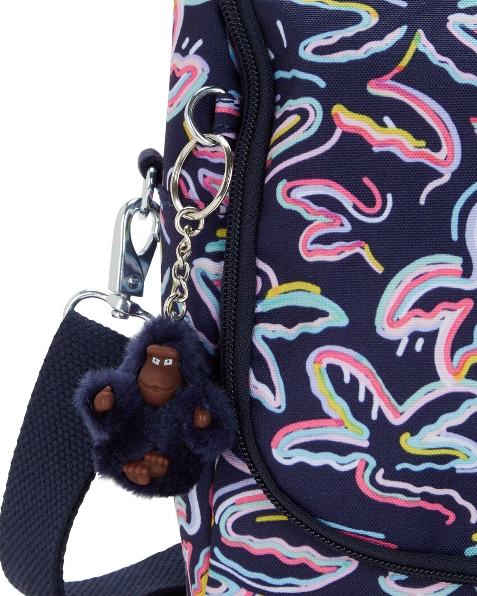 حقيبة غداء كبيرة بطبعة