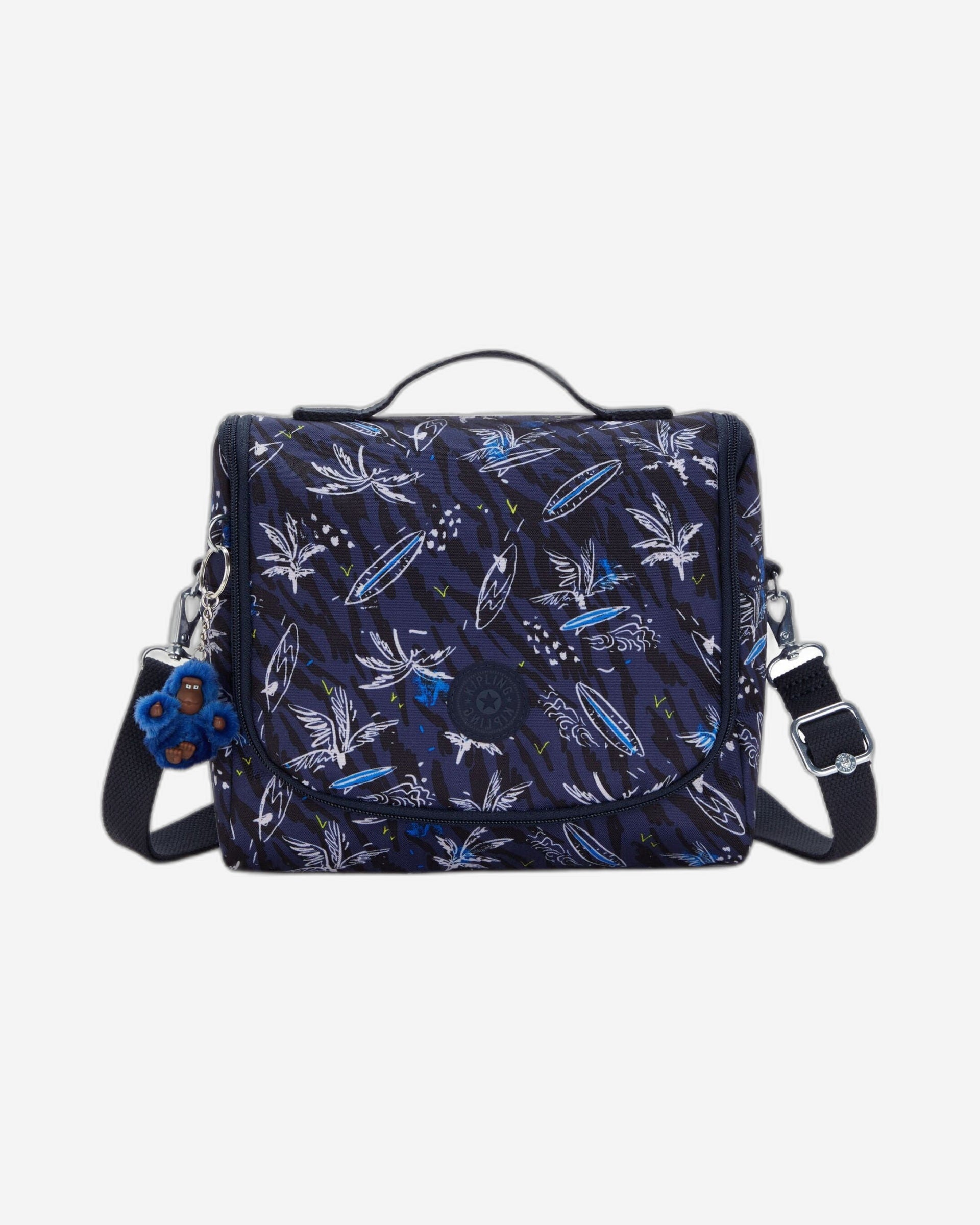 حقيبة غداء كبيرة بطبعة سيرف سي من كيبلينج نيو كيشيرو مع جراب عربة C2I5749-Y70