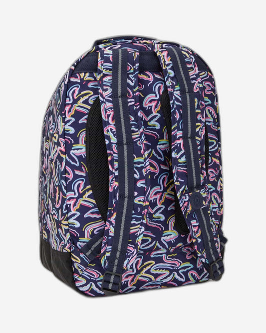 حقيبة ظهر كبيرة مطبوعة بطبعة "كيبلينج كلاس روم بالم فييستا" C2I7090-3MC