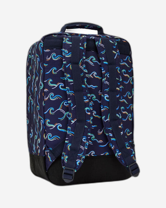 حقيبة ظهر كيبلينج سكوتي المرحة بطبعة المحيط الكبيرة C2I7151-W92