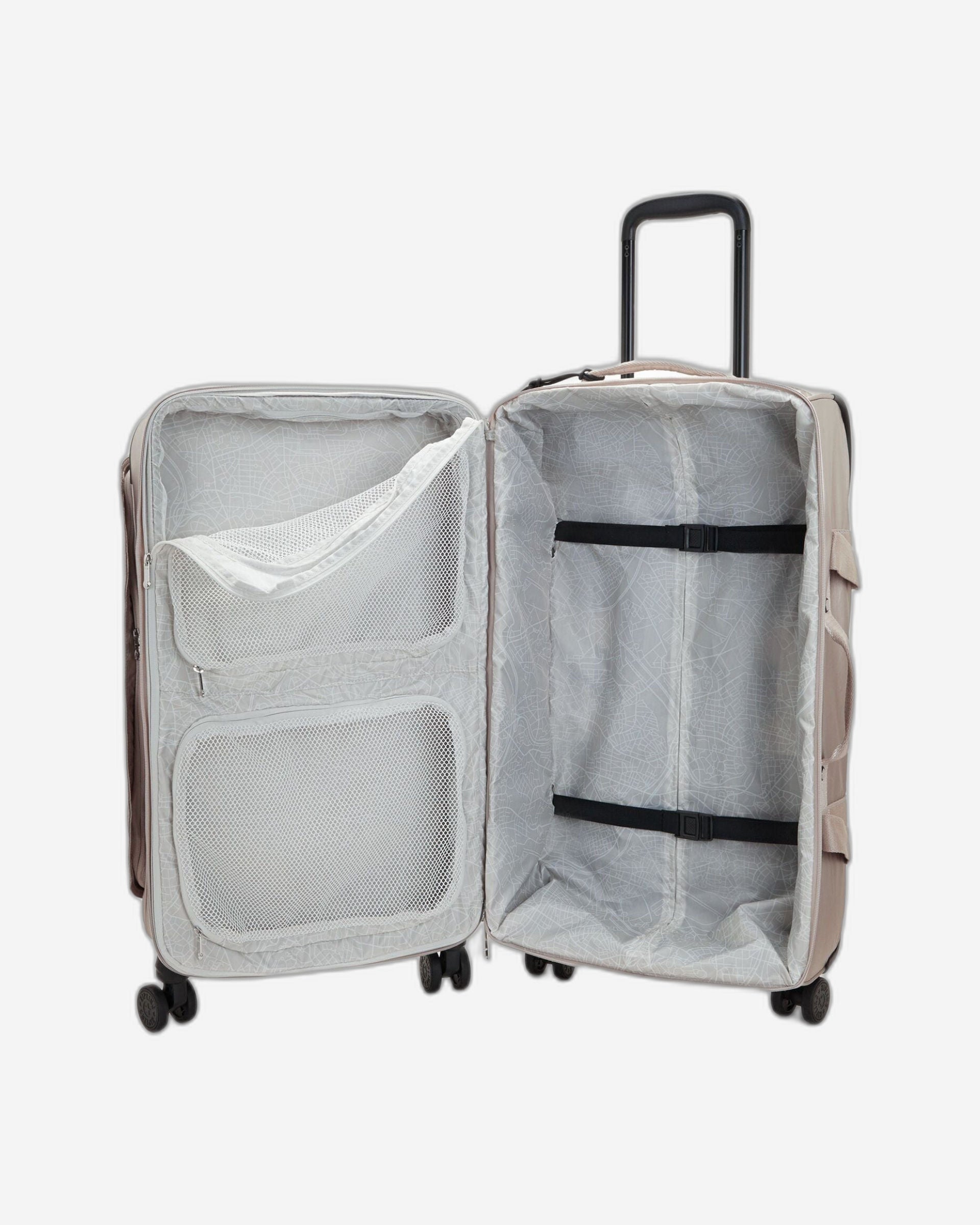 حقيبة سفر كيبلينج سبونتانيوس إم متوسطة الحجم بعجلات معدنية لامعة C2I7883-48I