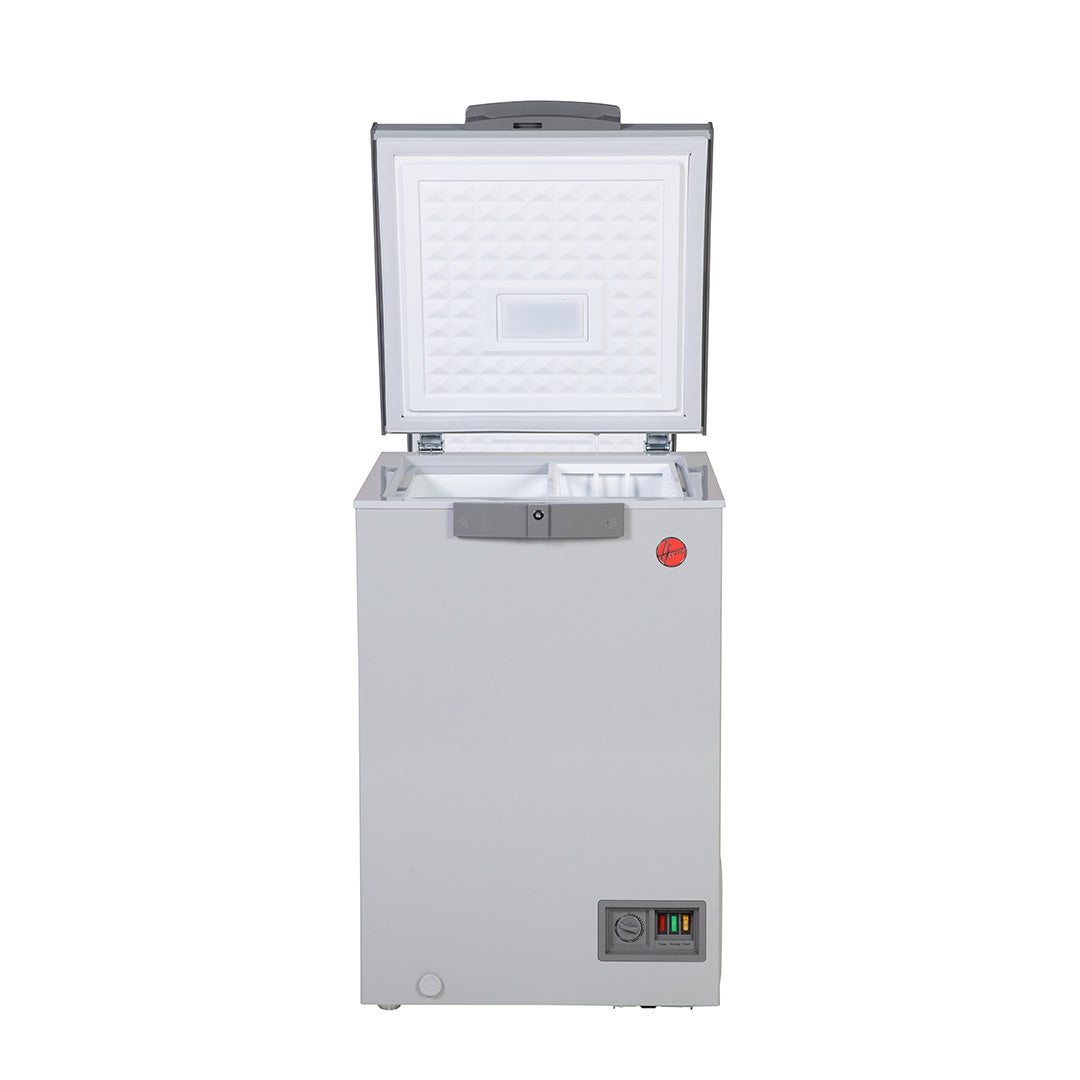 فريزر أفقي بباب واحد من هوفر سعة 133 لترًا
