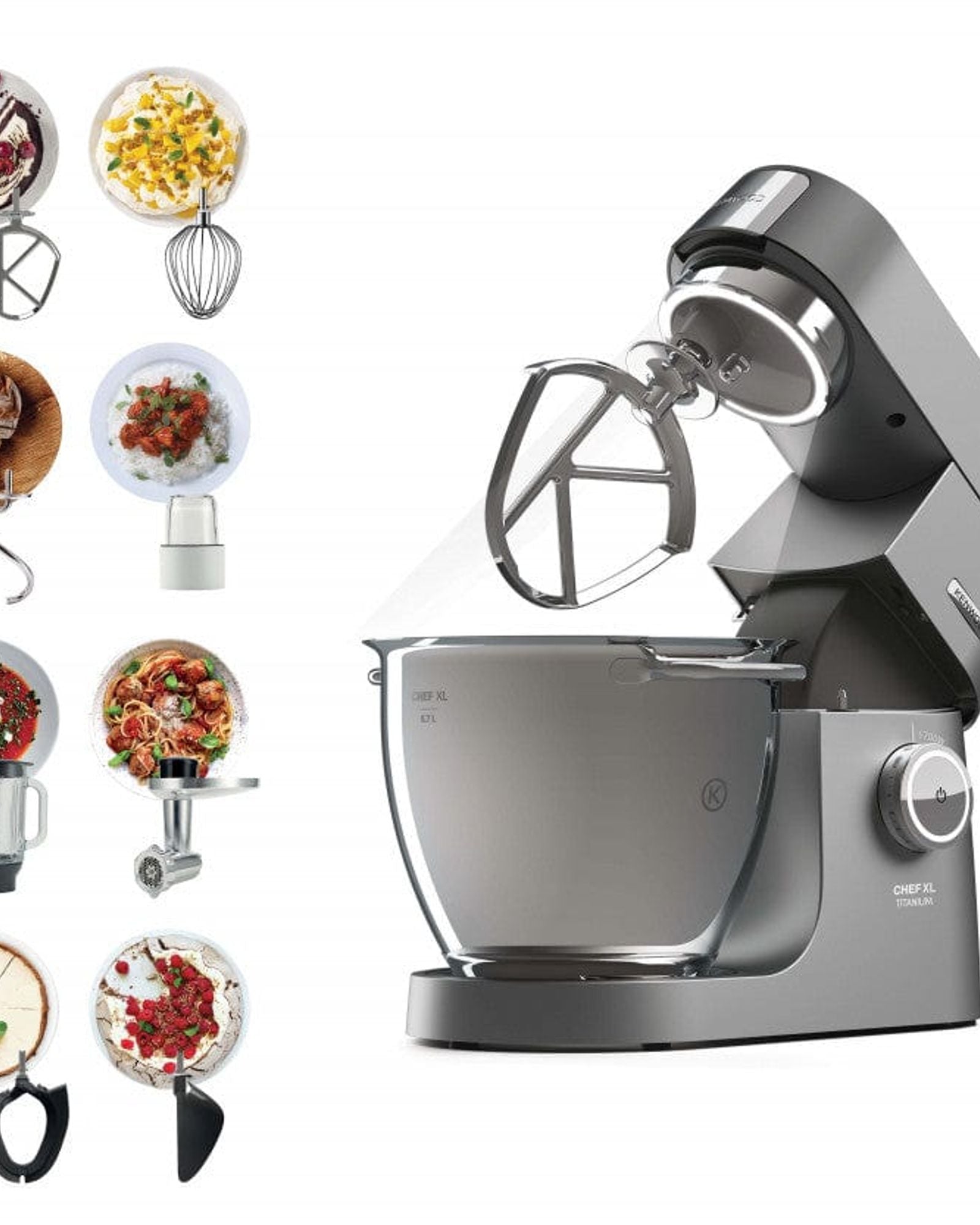 ماكينة مطبخ كينوود تيتانيوم سعة 6.7 لتر